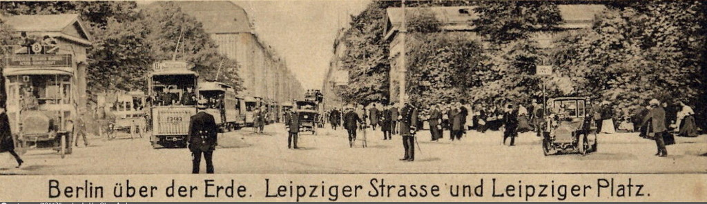 Leipziger Straße und Leipziger Platz