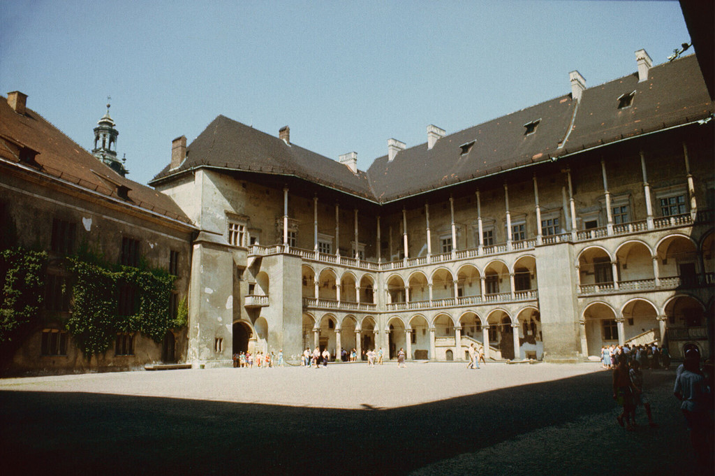 Renaissance courtyard of the Wawel Castle