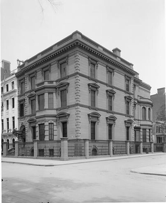 83rd Street and 5th Avenue. [William A.] Salomon house.