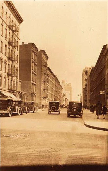 58th Street, east from Second Avenue. March 22, 1929