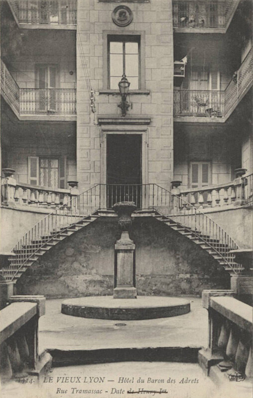 Vieux Lyon - Hôtel du Baron des Ardets Rue Tramassac