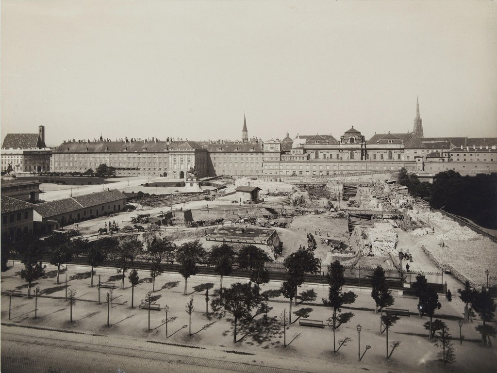 Construction of Heldenplatz