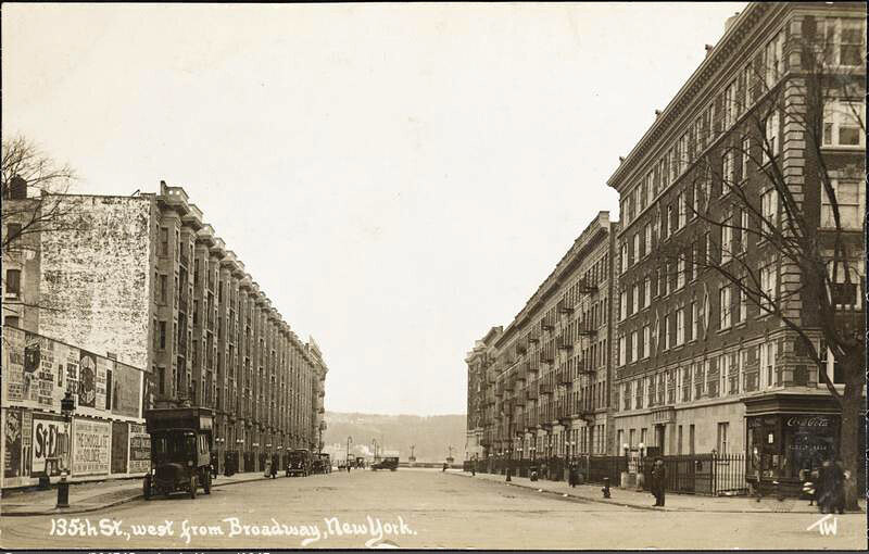 135th St., west from Broadway, New York.