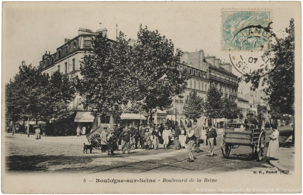 Boulevard de Strasbourg prise au Avenue de la Reine