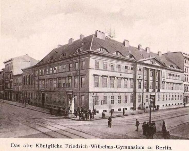 Friedrichsstraße 41: Alte Kgl. Friedrich-Wilhelm-Gymnasium