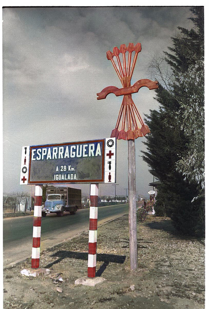 Entrada a Esparraguera (Coloreada)
