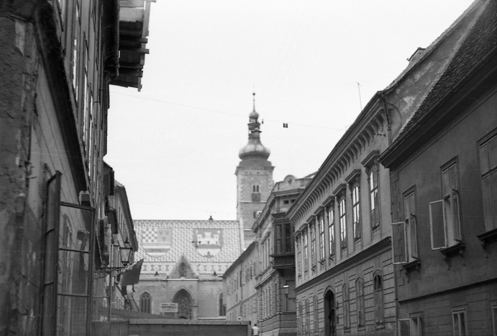 Cirilometodska ulica, szemben a Crkva Sv. Marka