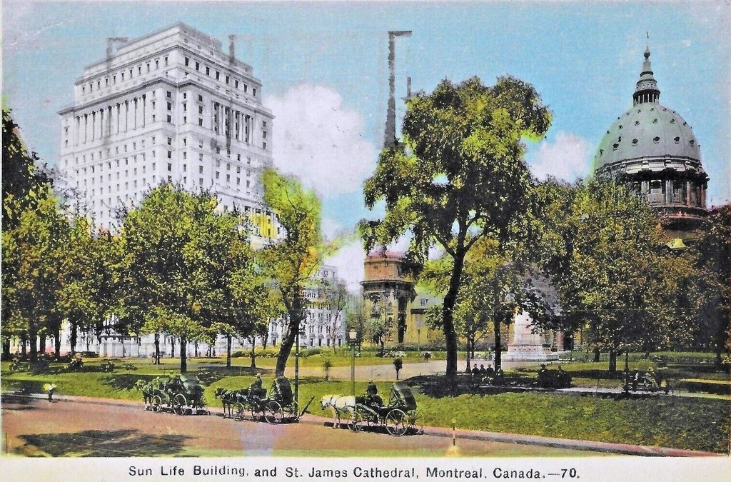 Sun Life Building and St. James Cathedral