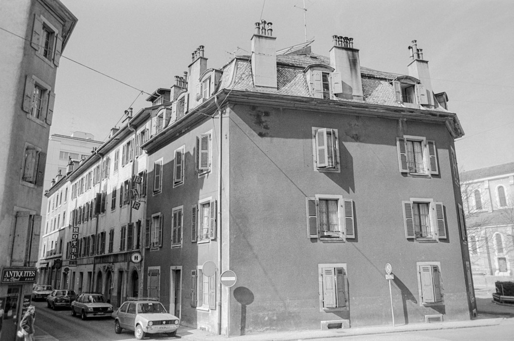 La Rue Jean Violette à Genève