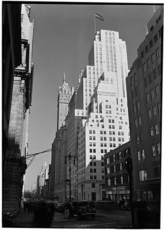 New York City views. Squibb Building, oblique [view].