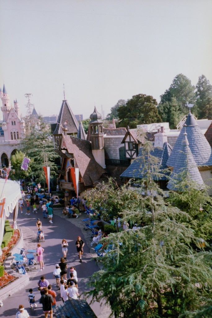 Fantasyland from the Skyway