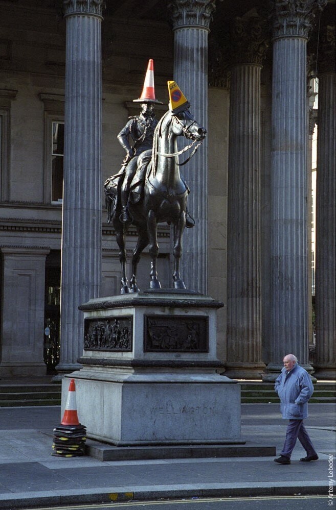Equestrian statue of the Duke of Wellington