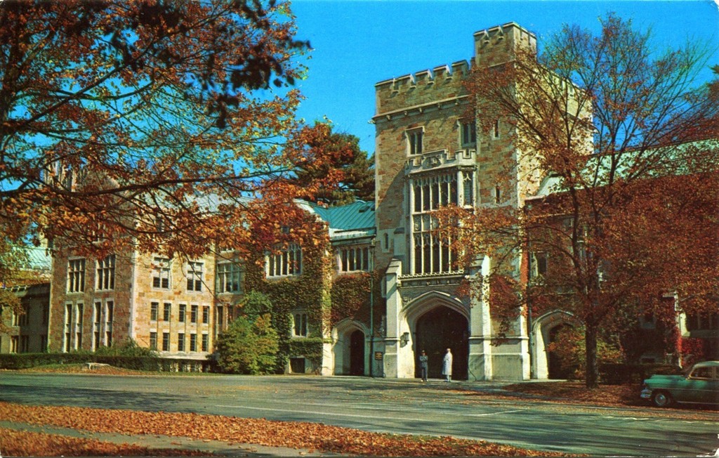 Taylor Hall and Main Entrance Vassar College