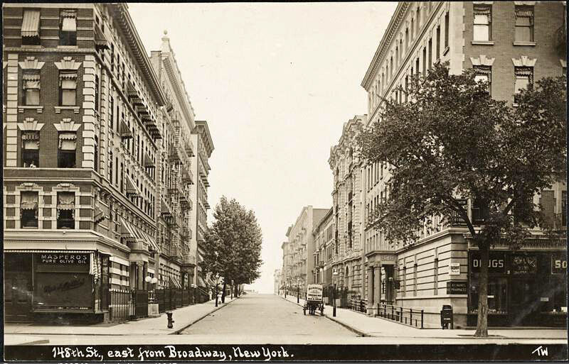 148th St., east from Broadway, New York.