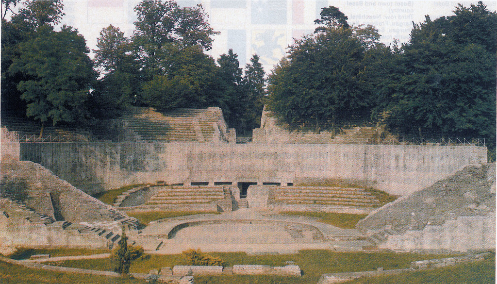 The Roman amphitheater of Augusta Raurica