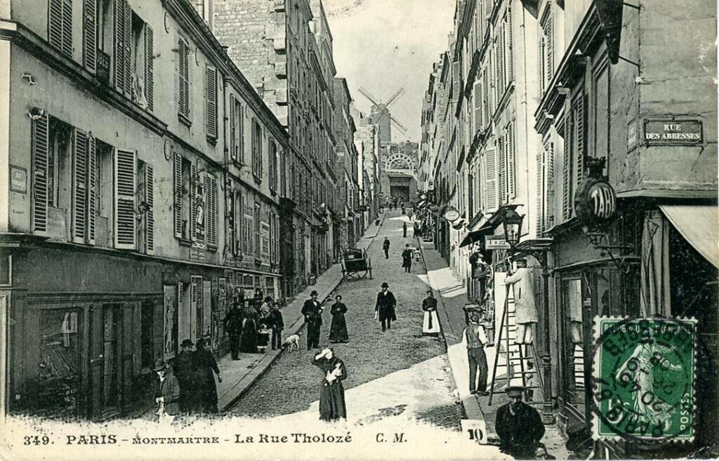 La rue Tholozé