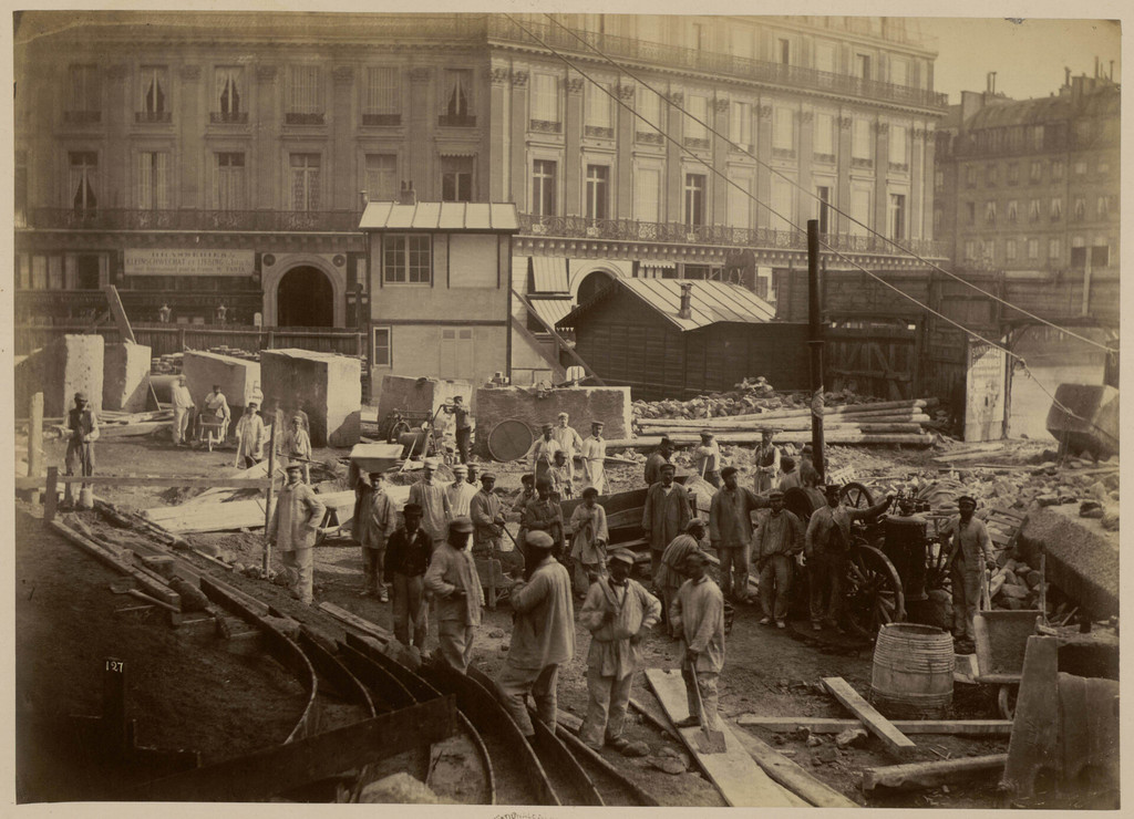 Opéra Garnier, construction