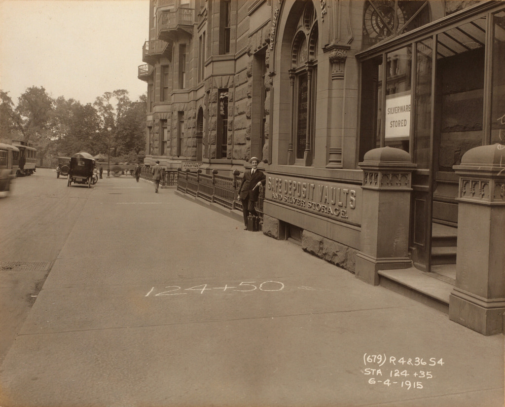 Seventh Avenue, east side, north from West 58th Street