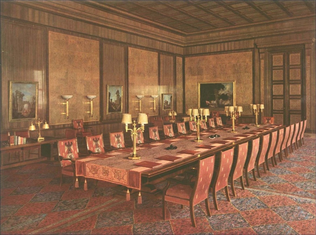 Der Sitzungssaal des Ministerkabinetts