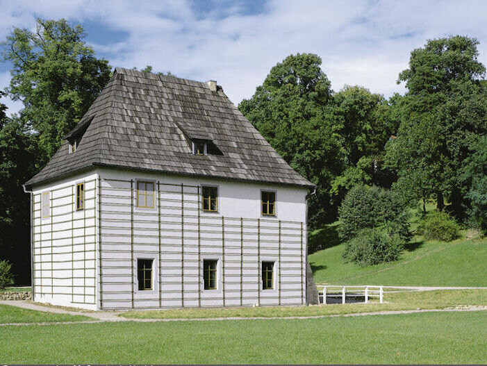 Kopie von Goethes Gartenhaus anlässlich des Kulturstadtjahres 1999
