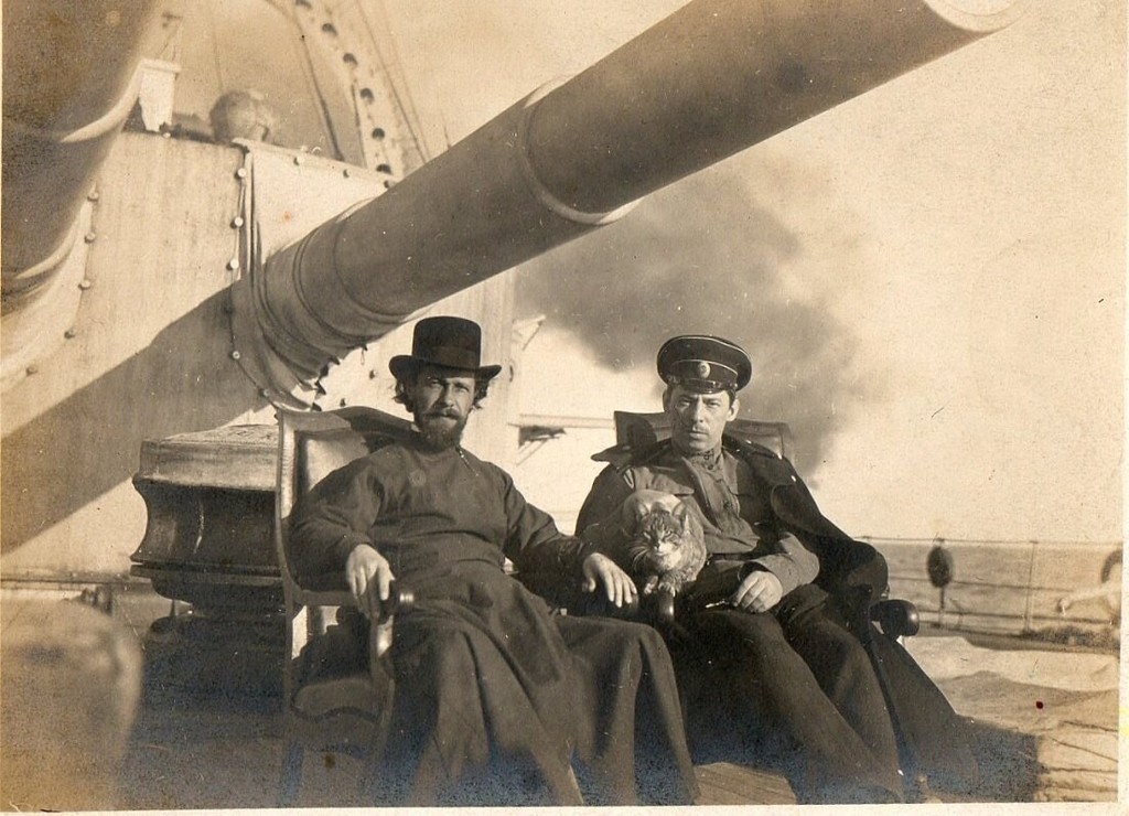 Russian sailors in Bizerte