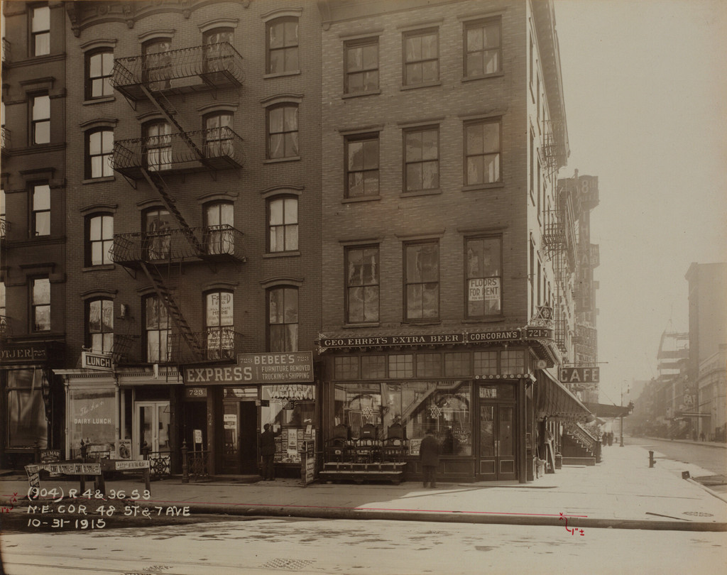 Seventh Avenue, at corner of West 48th Street