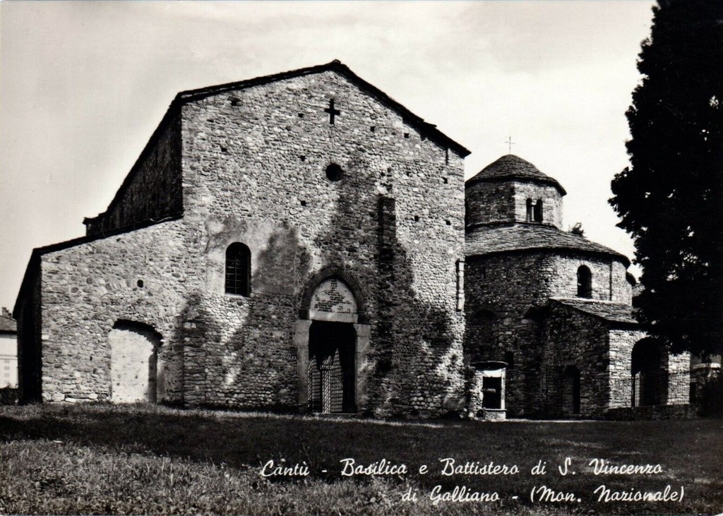 Cantu, Basilica e Battistero di Galliano