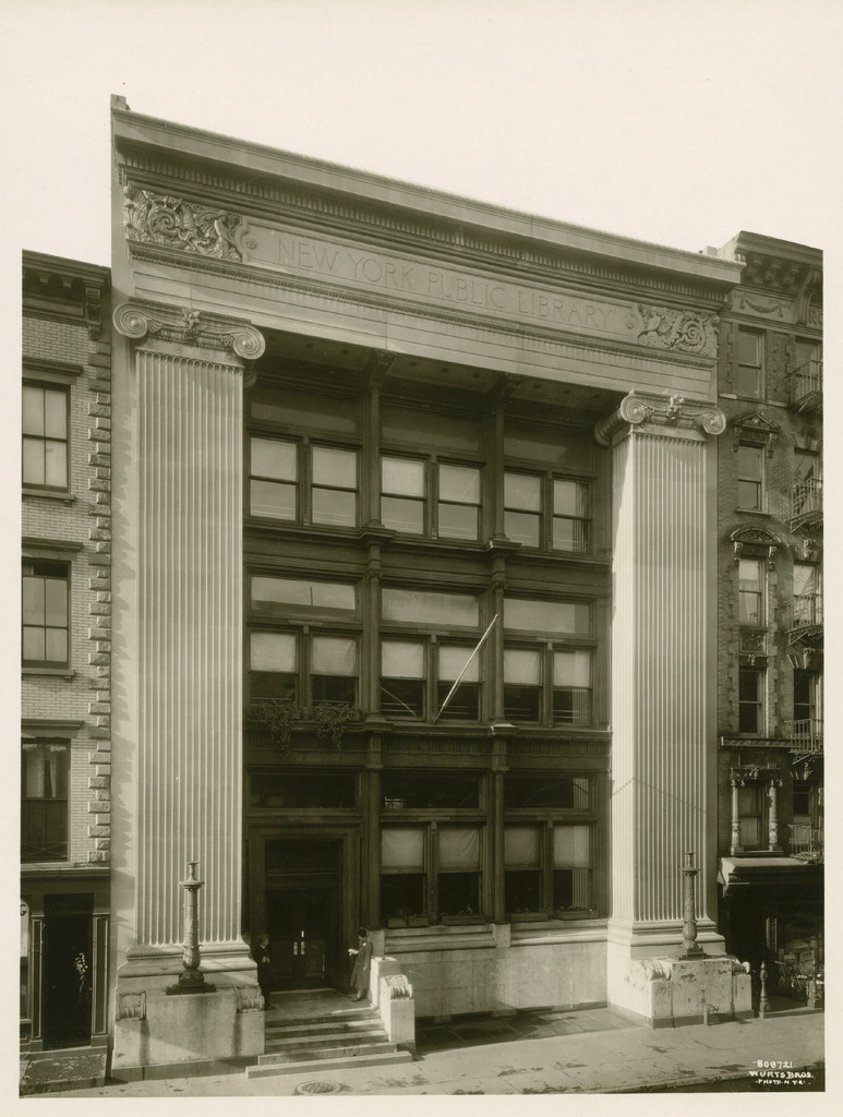 174th East 110 Street. N. Y. Public Library, Aguilar Branch