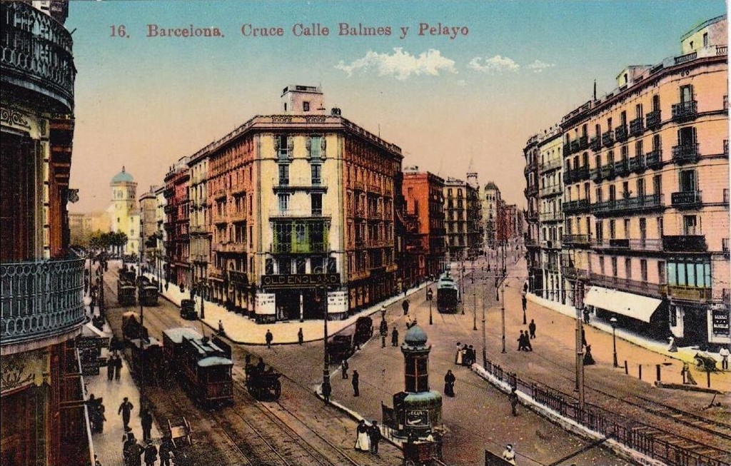 Cruce Calle Balmes y Pelayo
