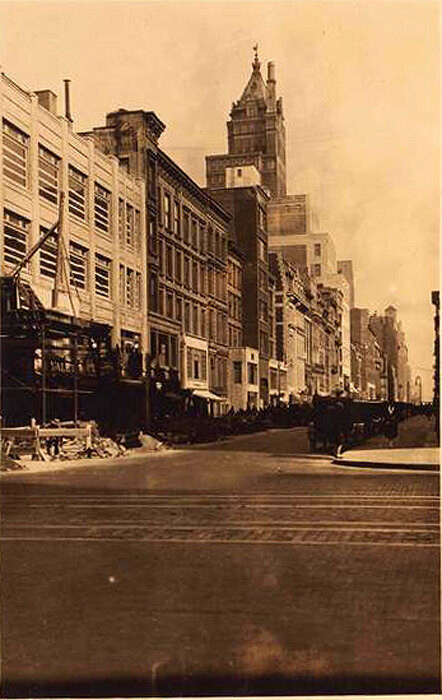 56th Street, north side, east from Sixth Avenue. March 28, 1928