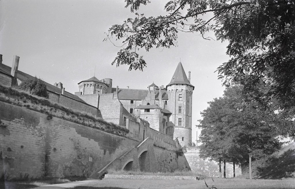 Château de Saumur : entrée