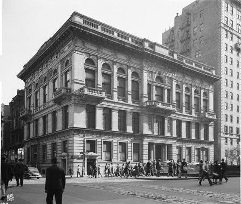 487-59 Park Avenue at 59th Street, S.E. corner. Old Arion Society Building.
