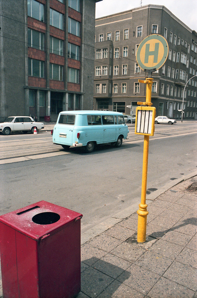 Orianenburger Straße, Ecke Tucholskystraße. Ost-Berlin