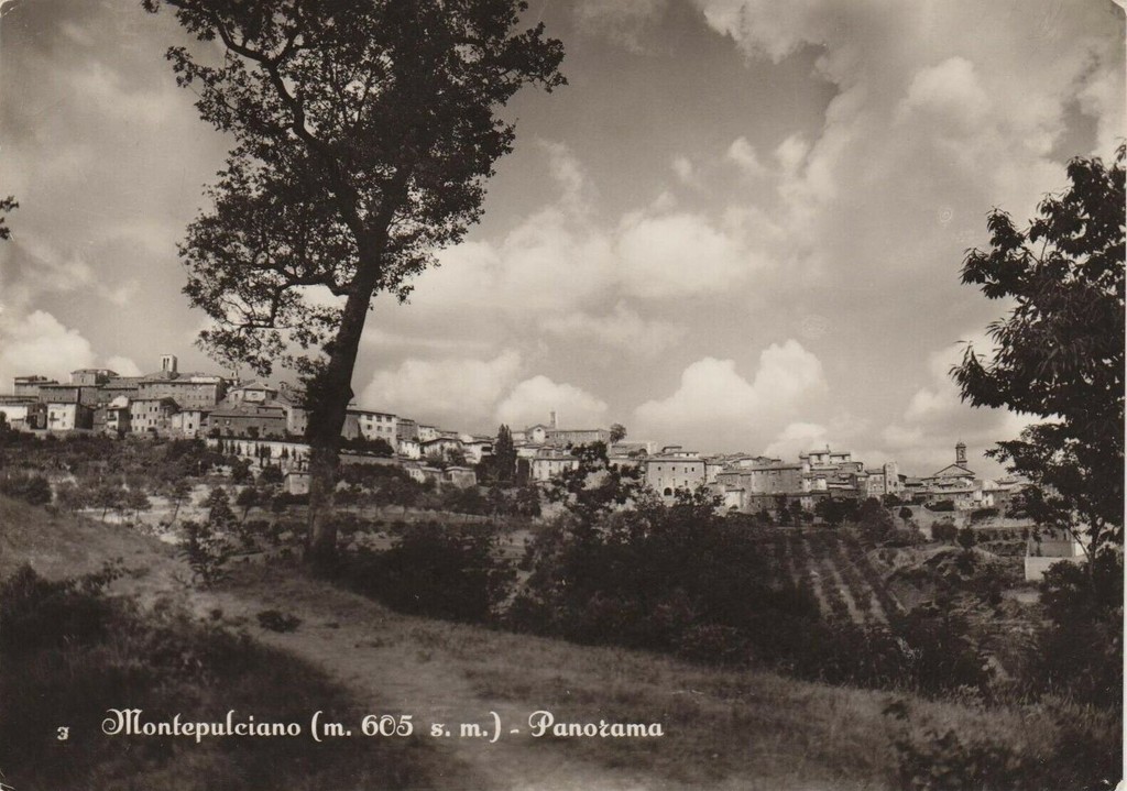 Panorama di Montepulciano
