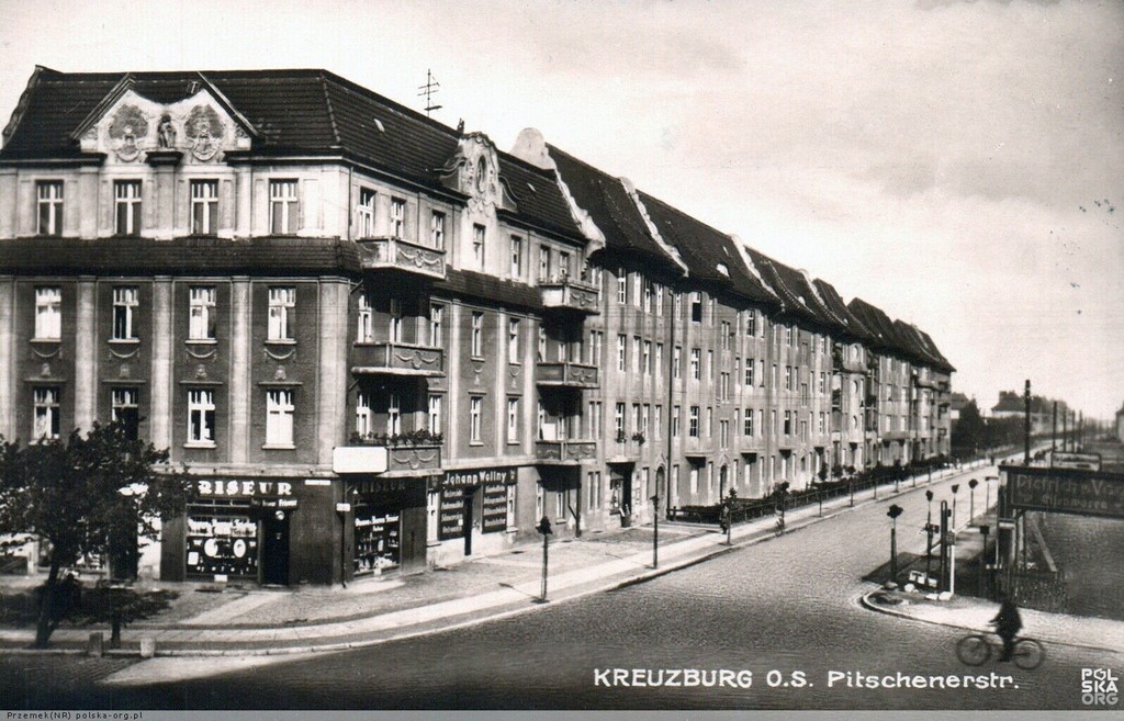 Kluczbork / Kreuzburg O. Pisser Straße.