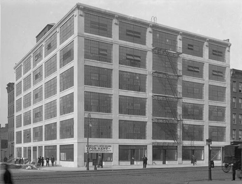 11th Avenue and 47th Street. Margolies-Field Building, exterior.