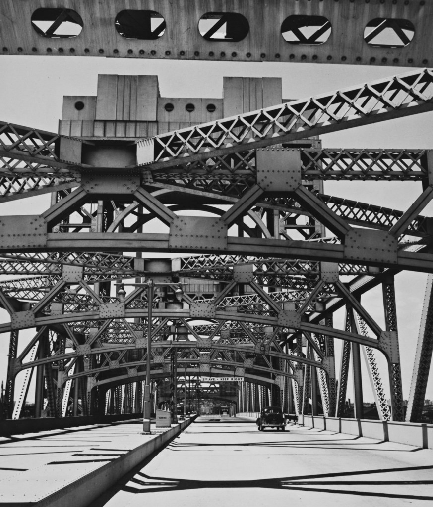 Triborough Bridge, steel girders