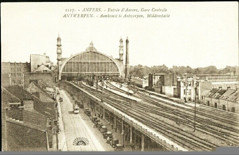 La gare de Antwerpen Centraal