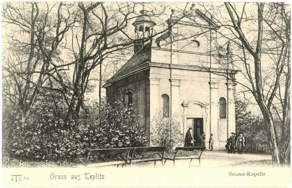 Teplice, kaple Nalezení sv. Kříže