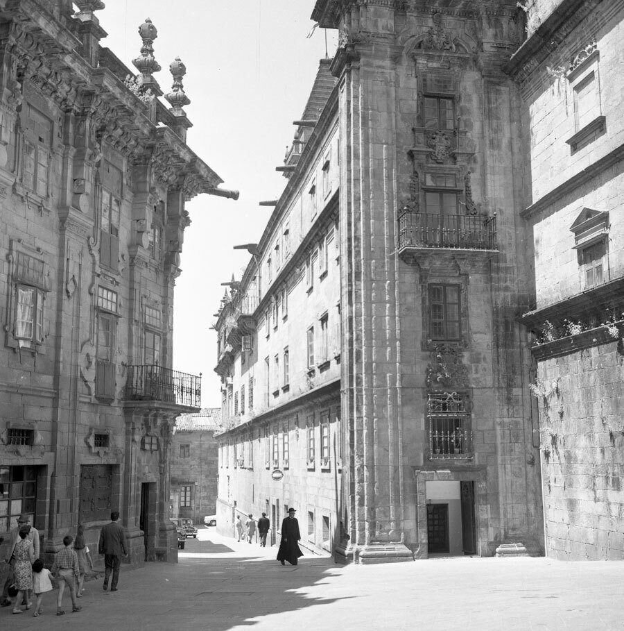 Santiago de Compostela, Plaza de las Praterías