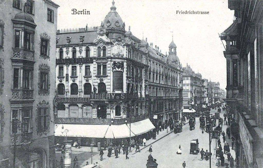 Nordwestliche Ecke Friedrichstraße / Taubenstraße
