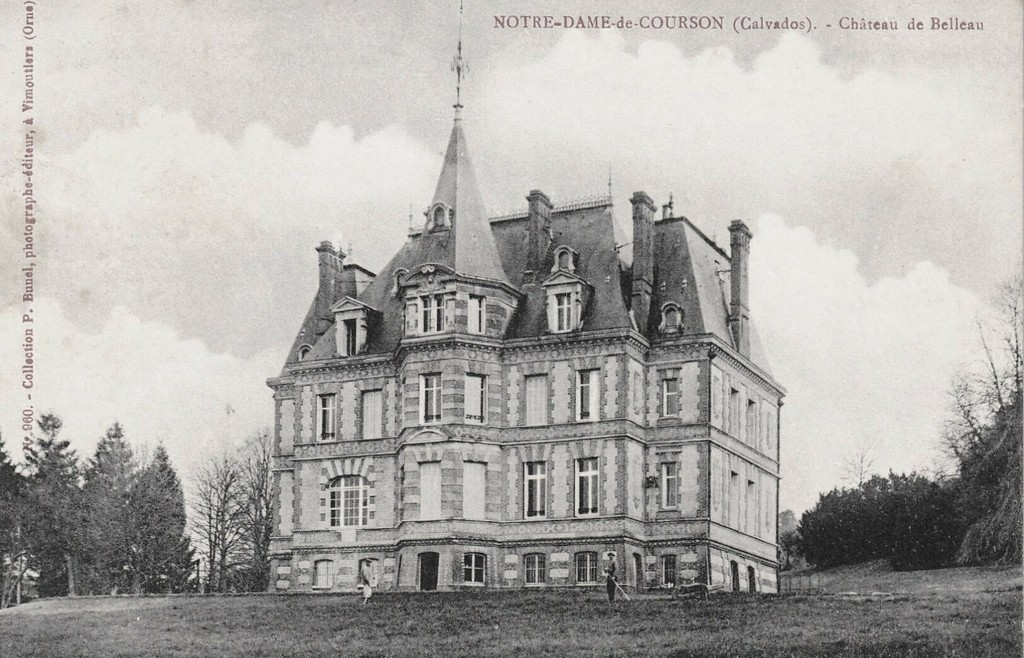 Notre-Dame-de-Courson. Château de Belleau