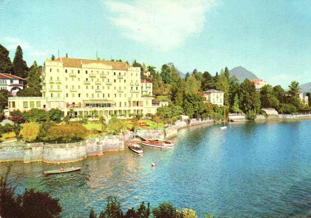 Pallanza Albergo Maestoso. Lago Maggiore
