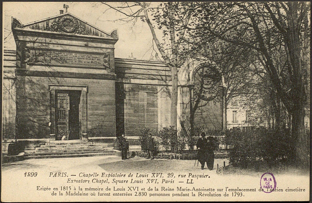 Chapelle Expiatoire de Louis XVI