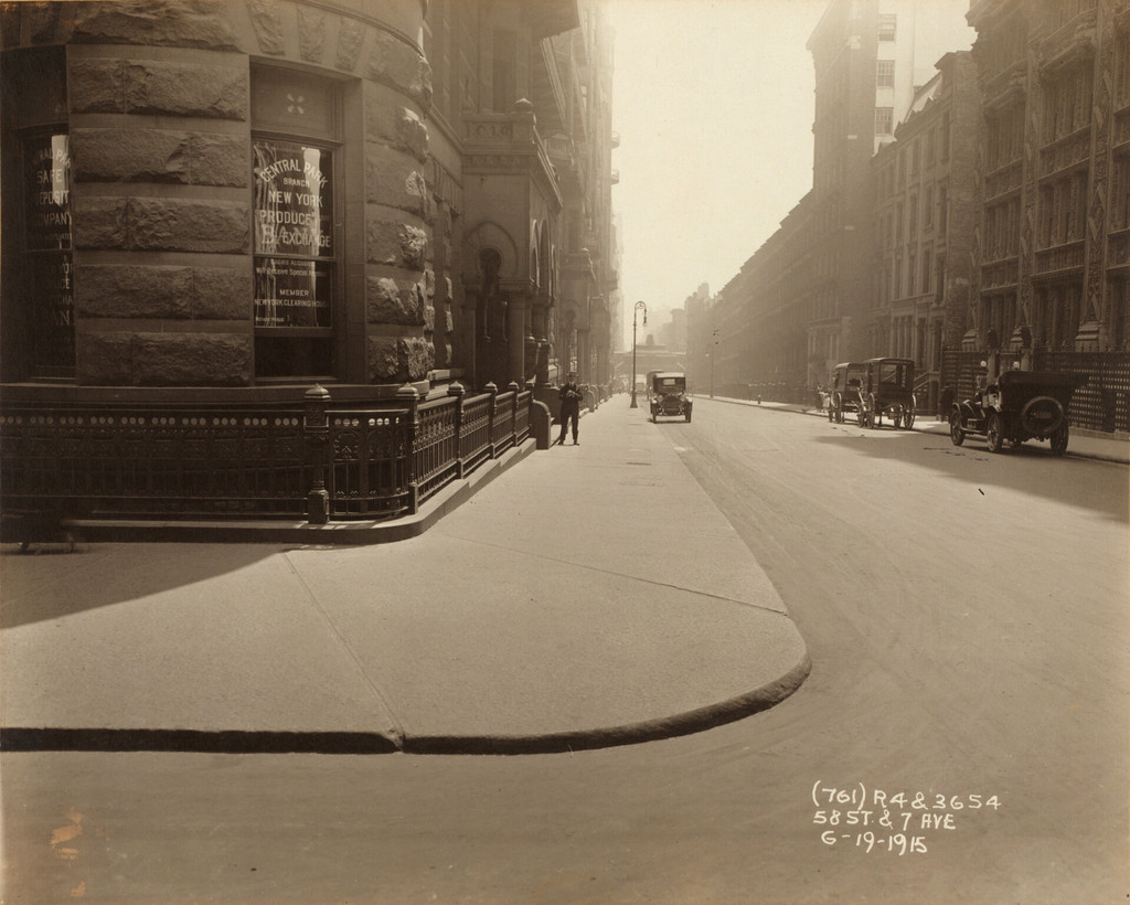 West 58th Street, east from Seventh Avenue
