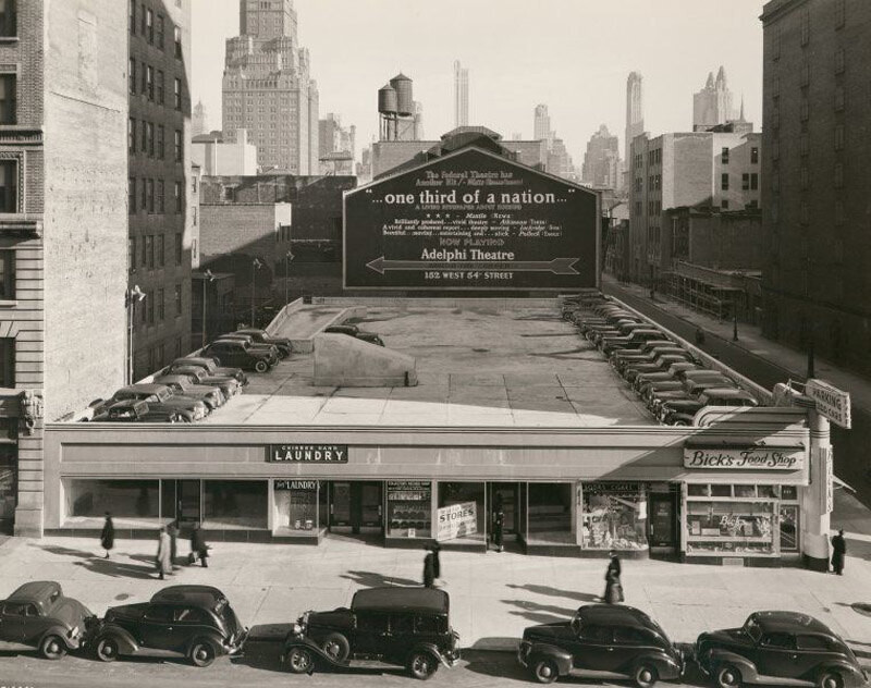 Seventh Avenue - West 53rd Street, 1938, NY