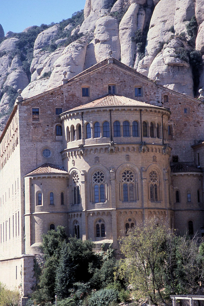 Monasterio de Montserrat, absis de la basílica