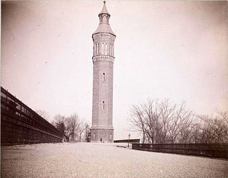The water tower at 175th Street