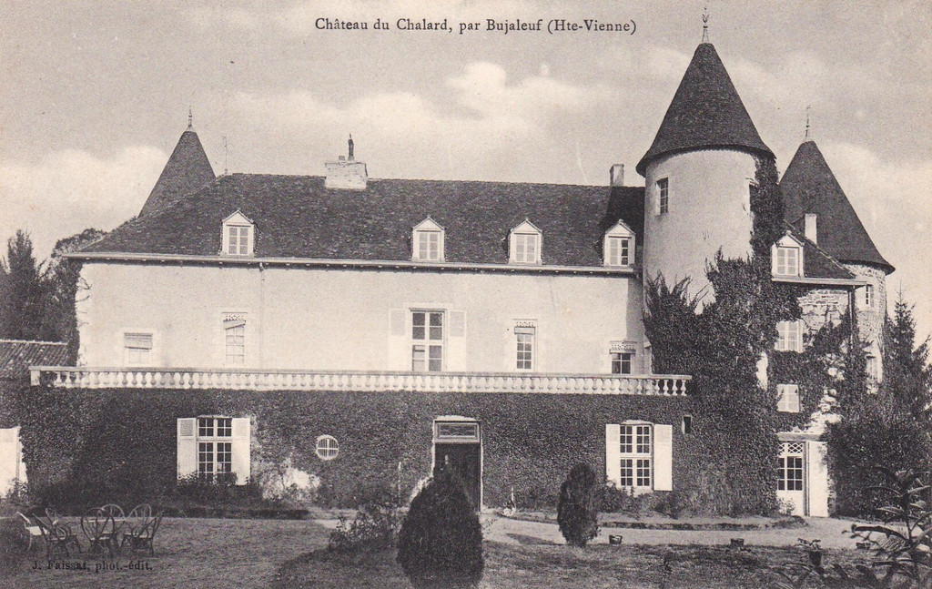Château du Chalard, par Bujaleuf