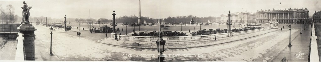 Panorama de la Concorde in February 1919